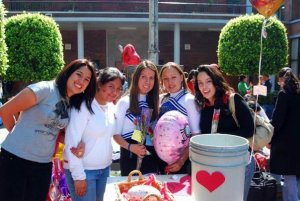 valentine´s day in my high school in Mexico