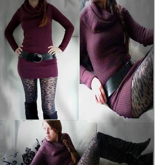 printed tights nancykikuko